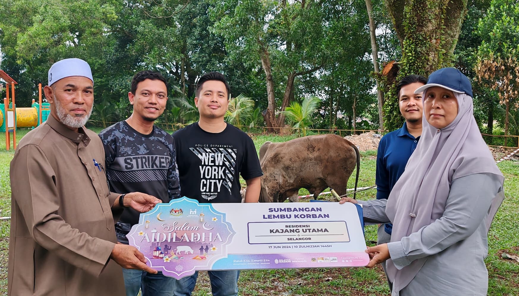 Cover image of Community Past Program: PR1MA Qurban 2024 – Contribution and sponsorships of cows which in line with the #PR1MAKita Aspiration at Residensi Kajang Utama, Selangor.