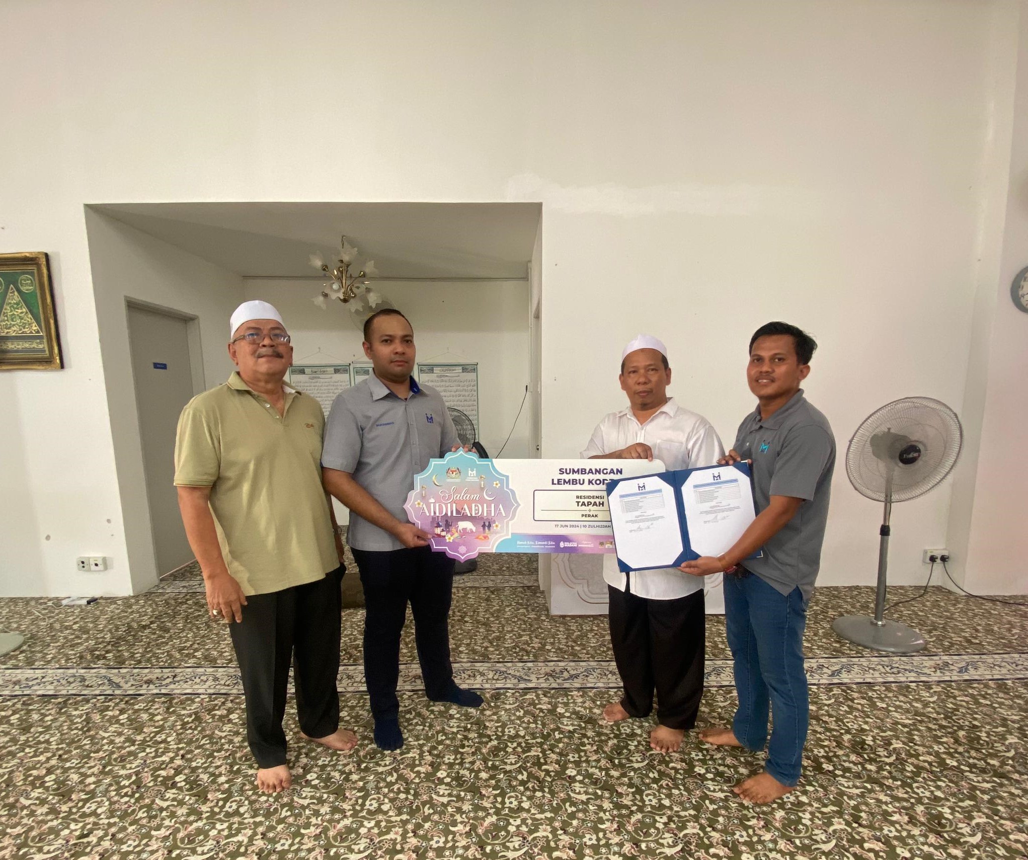 Cover image of Community Past Program: PR1MA Qurban 2024 – Contribution and sponsorships of cows which in line with the #PR1MAKita Aspiration at Residensi Tapah, Perak.