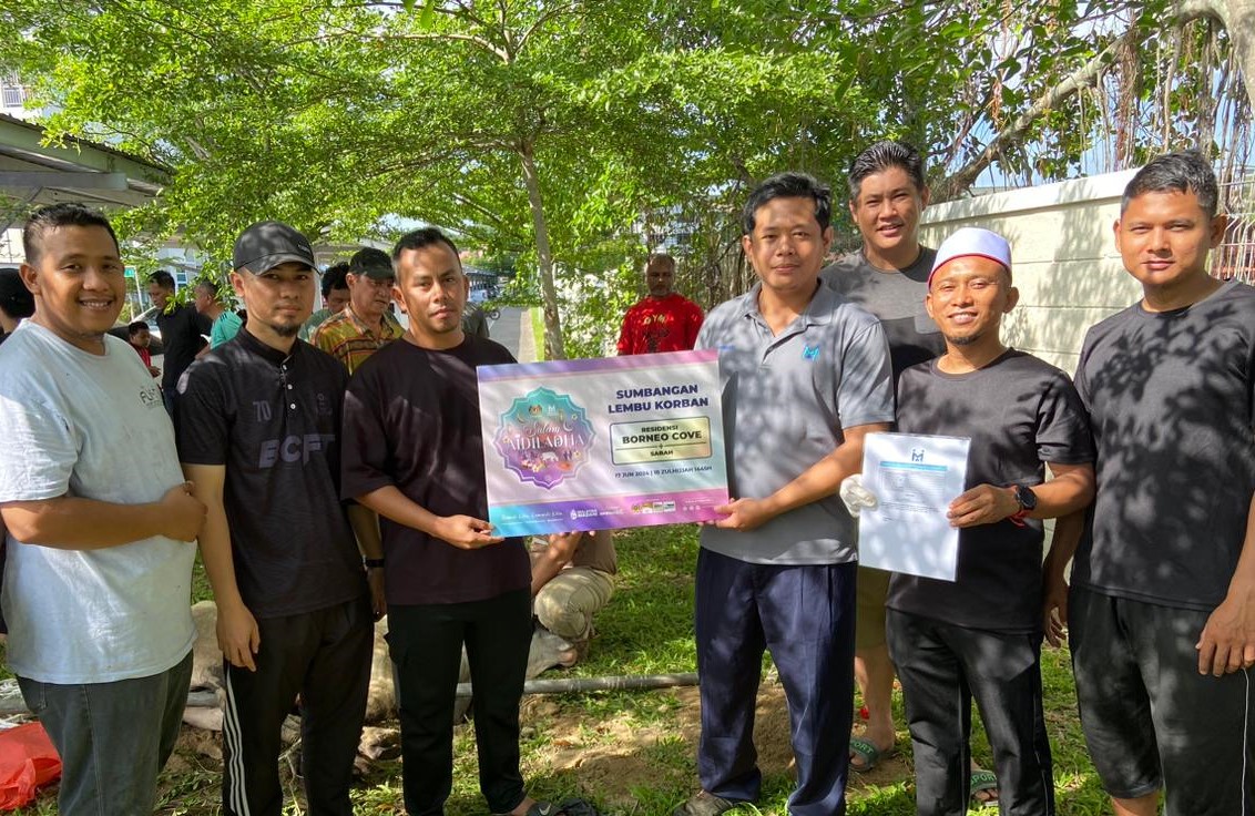 Cover image of Community Past Program: PR1MA Qurban 2024 – Contribution and sponsorships of cows which in line with the #PR1MAKita Aspiration at Residensi Borneo Cove, Sabah.